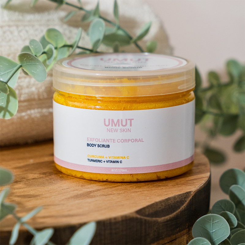 Exfoliante Corporal de Curcuma y Vitamina c
